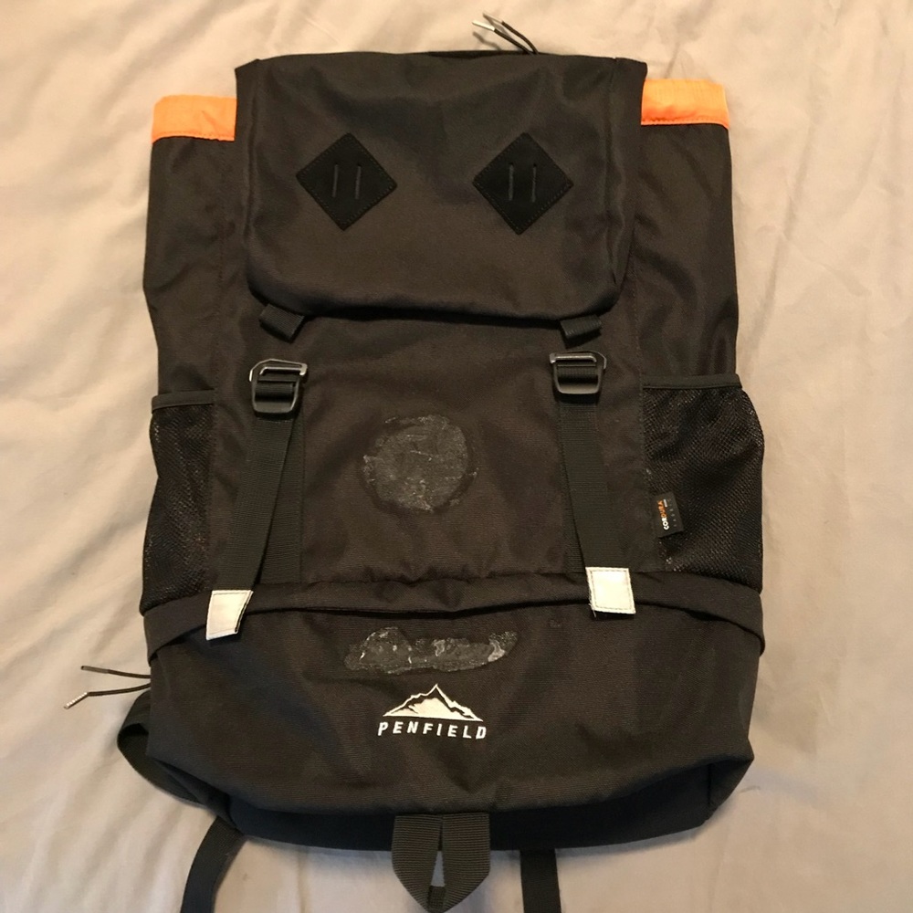 Penfield Dixon Black Backpack